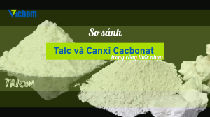 So sánh bột Talc và Canxi Cacbonat trong sản xuất nhựa