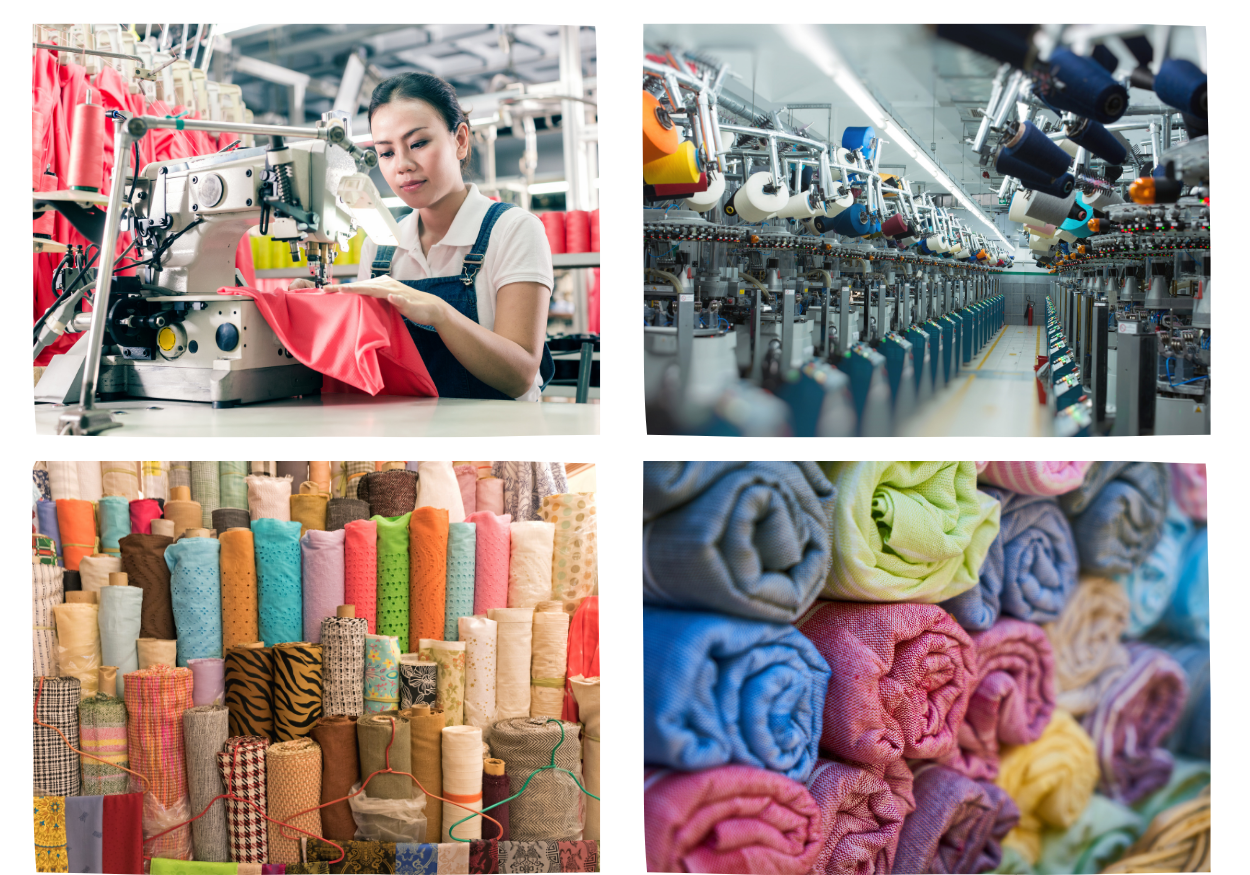Hình 3: Ứng dụng trong ngành dệt may Hình 3: Ứng dụng trong ngành dệt may
