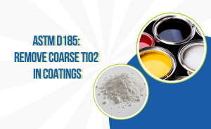 Tiêu chuẩn D185_ Loại bỏ hạt thô TiO2 tối ưu sản xuất sơn