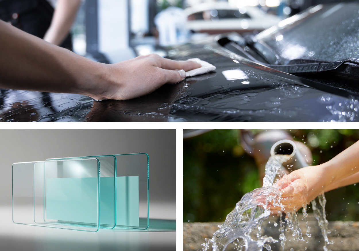Applications of the self-cleaning ability of TiO₂ - Vichem.vn