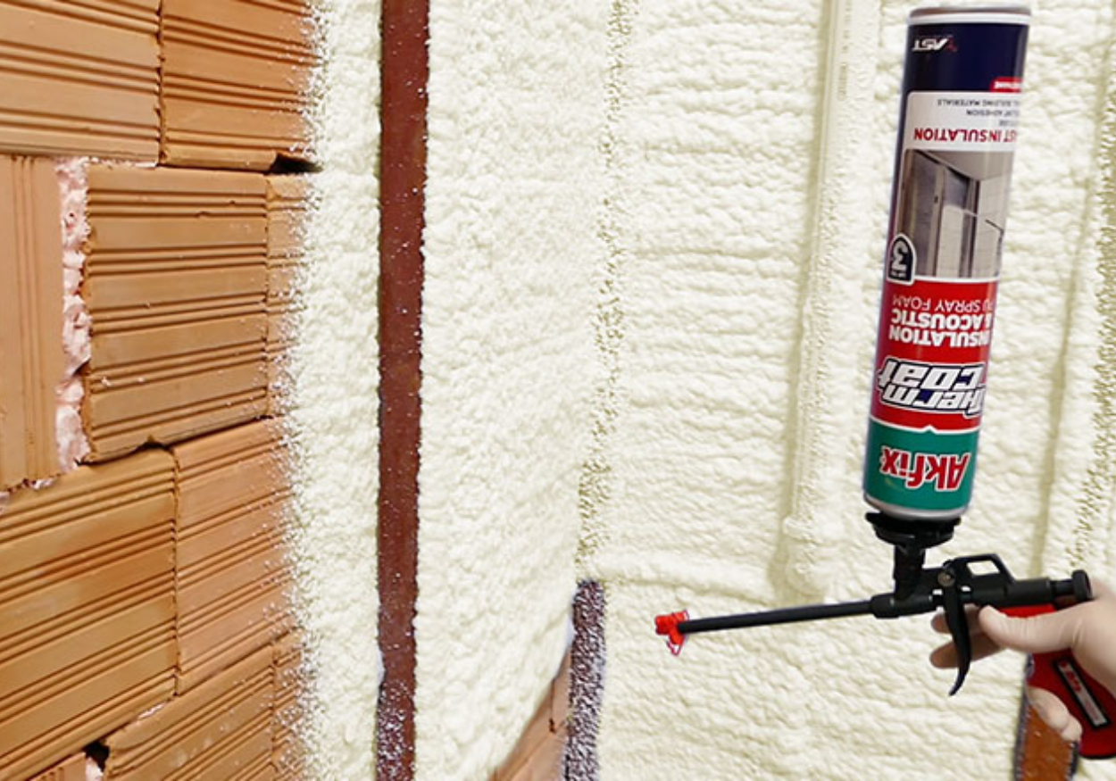 Spray foam insulation in construction - Vichem.vn