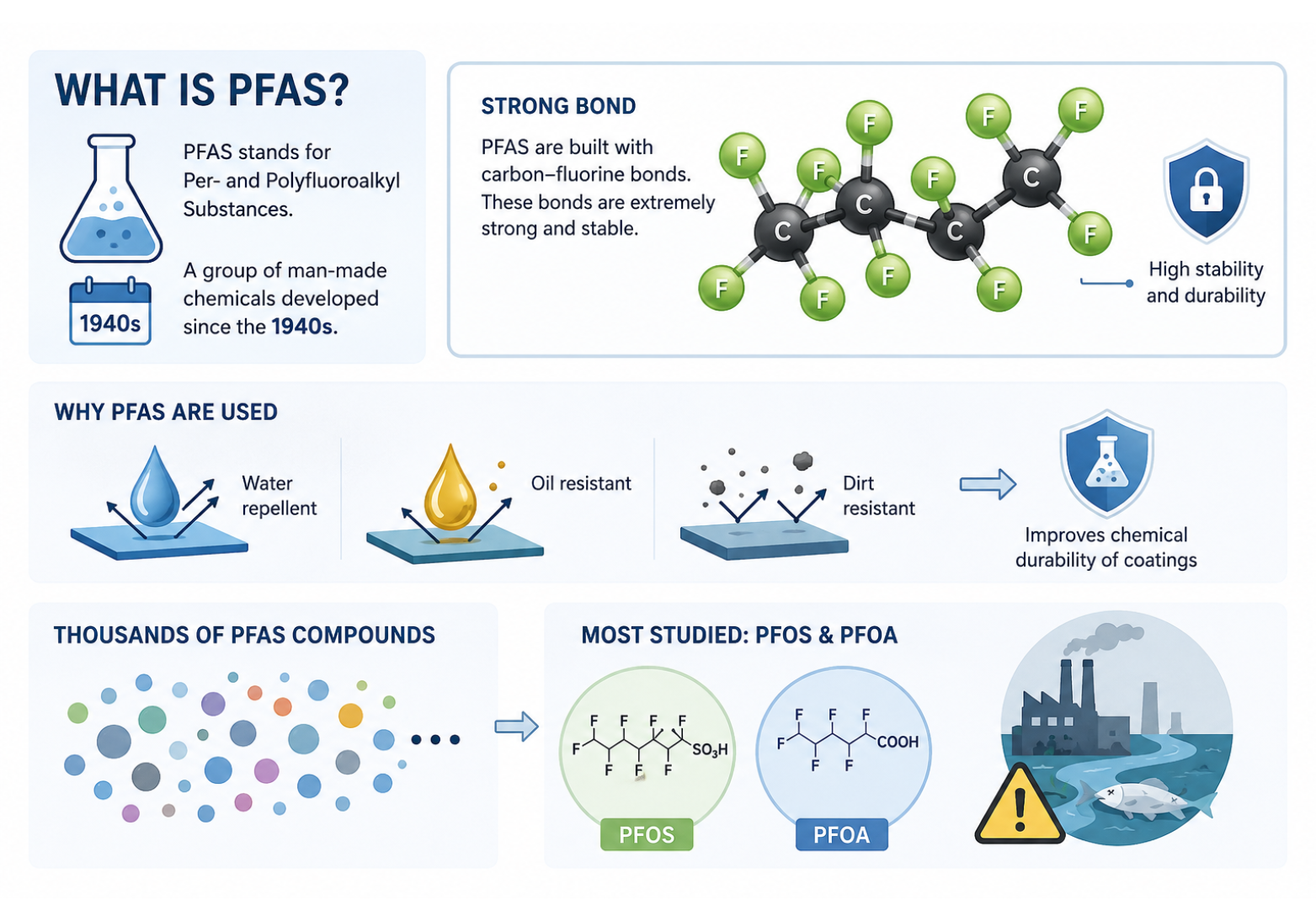 什么是 PFAS?为什么它们被称为“永久化学物质”? 什么是 PFAS?为什么它们被称为“永久化学物质”?