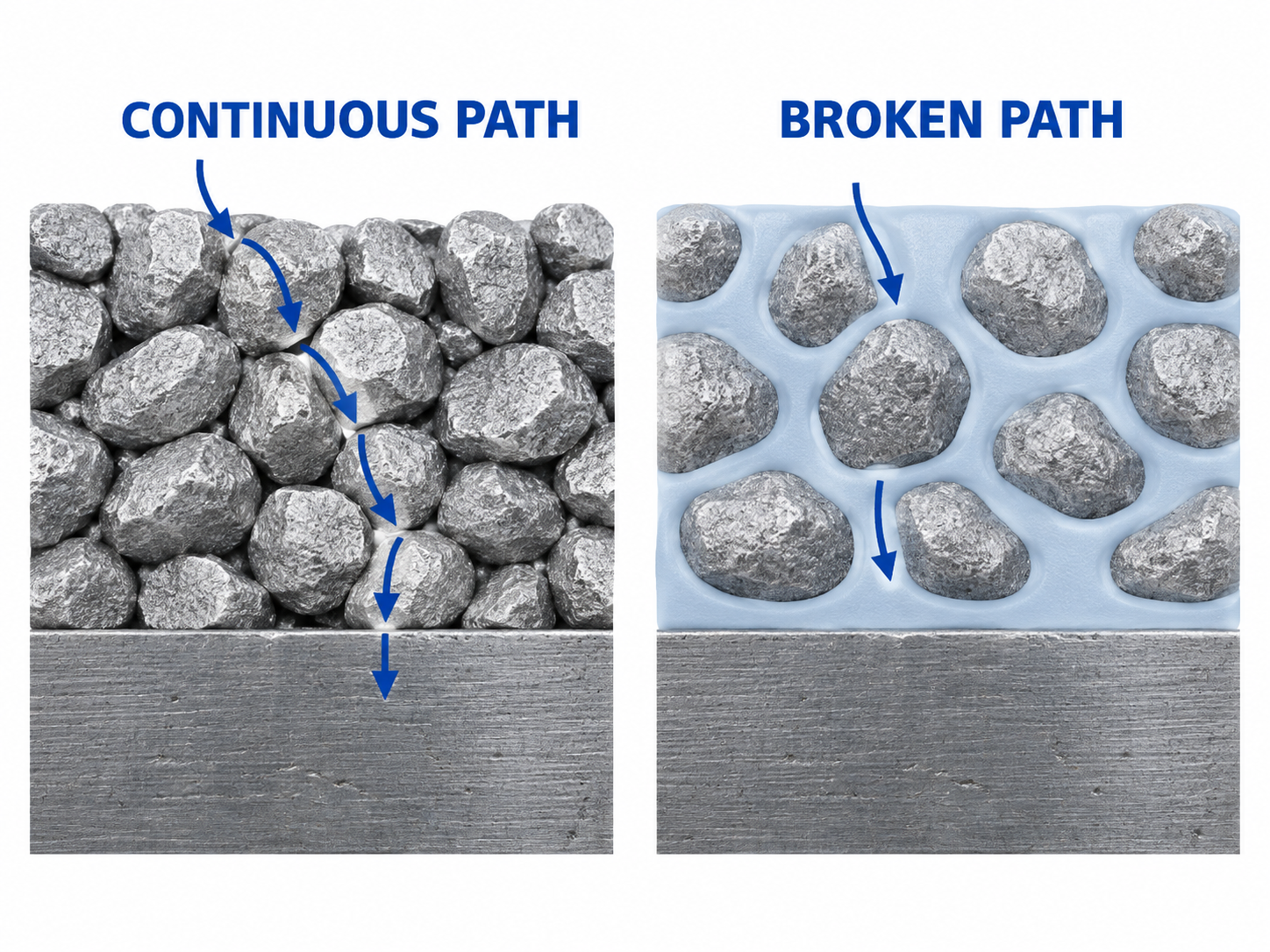 cross-section-comparison-zinc-particles-in-contact-versus-zinc-particles-encased-in-resin-breaking-current-path